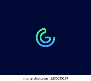 G Letter Logo Vector Template Abstract Monogram Symbol. Usable for Business sport, technology, fashion, digital And future creative logo