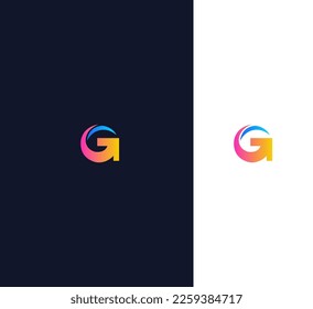 G-Letter-Logo, Vektorvorlage abstraktes Monogramm-Symbol 