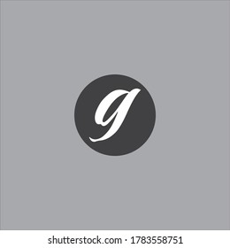 G letter logo vintage design