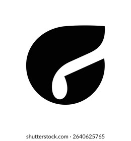 G letter logomark concept template vector