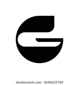 G letter logomark concept template vector