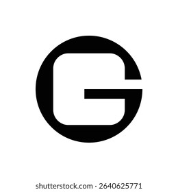 G letter logomark concept template vector