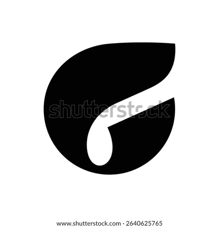 G letter logomark concept template vector
