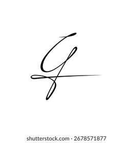 Plantilla de Vector de logotipo lujoso de letra G