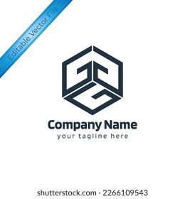 G marca de letra diseño de logotipo vectorial abstracto - Diseño de iconos