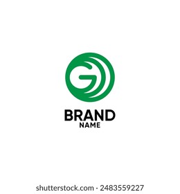 G letter minimal logo design