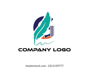 G letter Modern abstract Creative 
 digital wings logo. vector illustration logo. modern style Awesome logo in shape a template Mode flat.