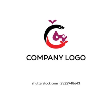 G letter Modern abstract Creative digital animal logo. vector illustration logo. modern style Awesome logo in shape a template Mode flat.