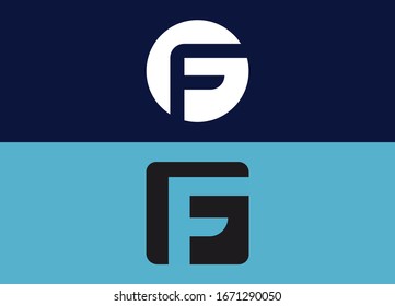 G Letra Diseño de logotipo monograma