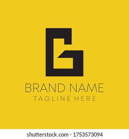 g letter real estate logo vector. minimal g letter logo. 