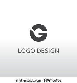 g letra para el diseño simple del logotipo. diseño vectorial moderno