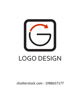 G letter for simple logo design