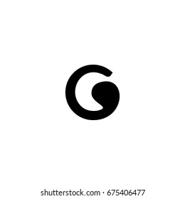 g letter and stomach logo 