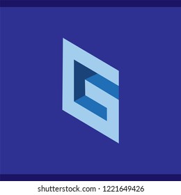 G Letter three dimension Logo vector element. G Logo Template