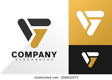 G letter triangle logo vector design. Abstract emblem, designs concept, logos, logotype element for template