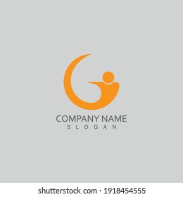 Logo-Vorlage für G-Letter-Vektorgrafik-Symbol