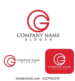 G Letter vector illustration icon Logo Template design