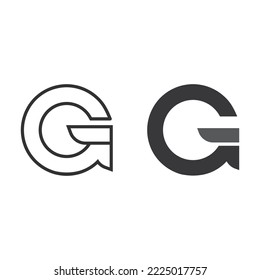 G Letter vector illustration icon Logo Template design