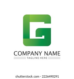 G Letter vector illustration icon Logo Template design
