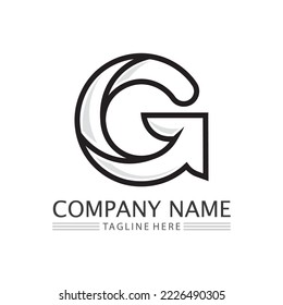 G Letter vector illustration icon Logo Template design