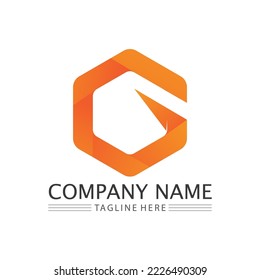 G Letter vector illustration icon Logo Template design