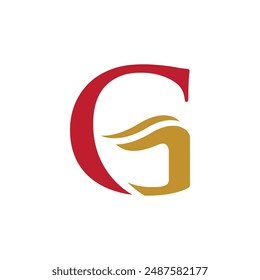 Icono de Ilustración vectorial de letra G Diseño de Plantilla de logotipo