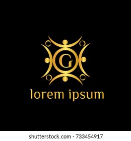 G letter vector logo design template. Business logo. Luxury brand identity