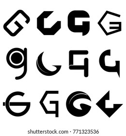 G Letter Vector Logos Design