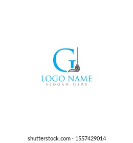 G letter/mop logo design template full vector