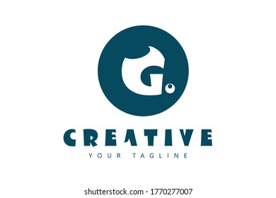 G Letters Logo Desain With Creative Modern Trendy Typography