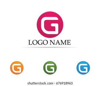 G letters logo and symbols