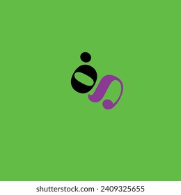 G logo in black and purple