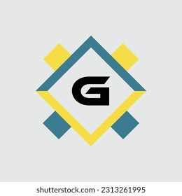 G logo Colorful Vector Design. Icon Concept. Abstract modern