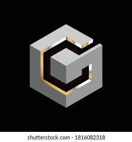 G logo deisgn vector. brand business and identity company. eps 10