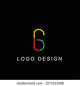 g logo design. letter logo design