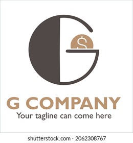 G logo design on Community and nonprofit theme