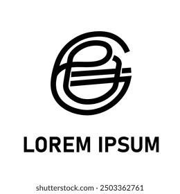 g Elemento de Plantilla de diseño de logotipo