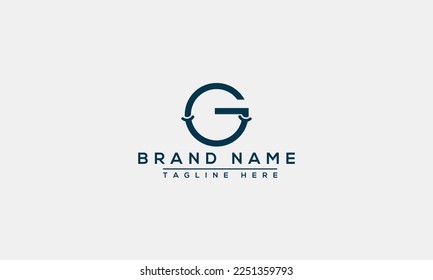 G logo Design Template Vector Graphic Branding Element.