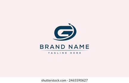 G logo Design Template Vector Graphic Branding Element.