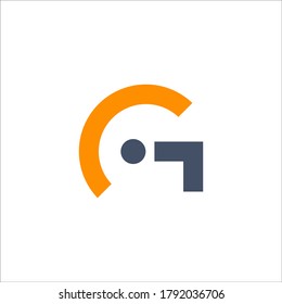 Design-Vektorsymbol G I