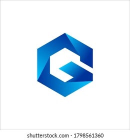G logo design vector sign 
