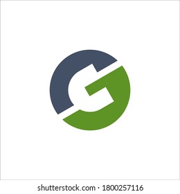 G logo design vector sign