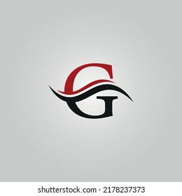 G logo design vector template
