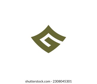 G logo design vector template