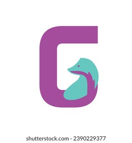 G logo with the fox vactor design
