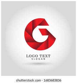 G Logo. Icon & Symbol Vector Template.