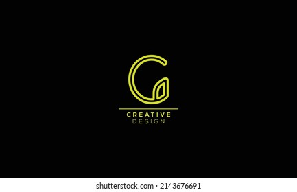 G Logo. G Letter Design Vector Illustration Modern Monogram Icon.