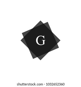 G logo minimalist logotype