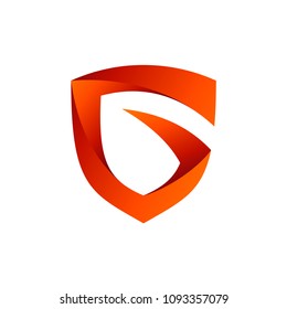 g logo, shield and letter g logo, guard logo