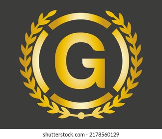 G Luxury Logo template in vector for Restaurant, Royalty, Boutique, Café, Hotel, Fashion and other vector illustration